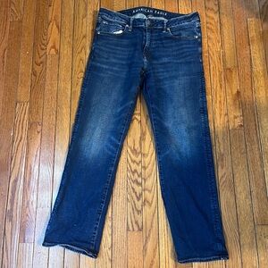 Men’s American Eagle Original Bootcut 34x32 dark wash jeans